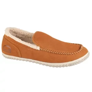 Sorel Dude Moc Slipper 1530671286, Męskie, Brązowe, Kapcie, skóra zamszowa, rozmiar: 41