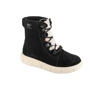 Zdjęcie produktu Sorel Explorer III Joan Cozy WP 2077981010, Damskie, Czarne, buty zimowe, skóra zamszowa, rozmiar: 37