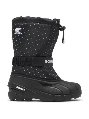 Sorel Kozaki zimowe "Flurry" w kolorze czarnym rozmiar: 29