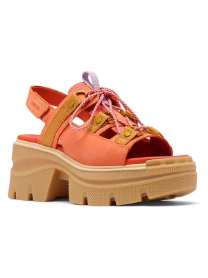 Sorel Sandały "Rein CB Lace" w kolorze pomarańczowym rozmiar: 40