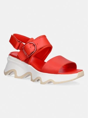 Sorel sandały skórzane dziecięce KINETIC IMPACT WEDG