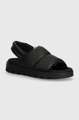 Sorel sandały skórzane VIIBE SLINGBACK damskie kolor czarny 2069941010