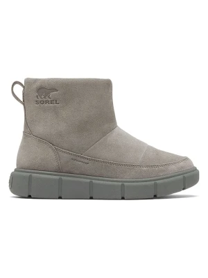 Sorel Skórzane botki "Explorer III" w kolorze szarym rozmiar: 39