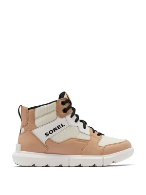 Sorel Sneakersy "Explorer" w kolorze jasnobrązowo-beżowym rozmiar: 38,5
