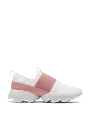 Sorel Sneakersy "Kinetic" w kolorze biało-jasnoróżowym rozmiar: 39,5