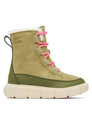 Sorel Śniegowce Explorer™III Lace Wp 2088511327 Zielony