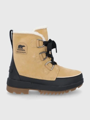 Sorel Śniegowce skórzane Torino II WP