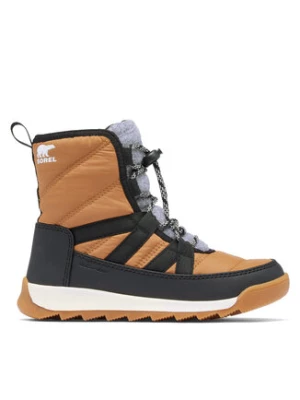 Sorel Śniegowce Youth Whitney II Plus Lace Wp 2088591286 Brązowy