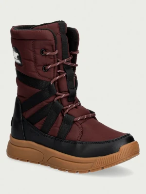 Sorel WHITNEY III TALL WP TEXT śniegowce damskie fioletowy