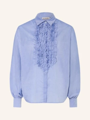 Sosue Bluzka Antonia Z Falbankami blau