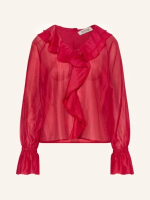 Sosue Bluzka Z Falbanami rot