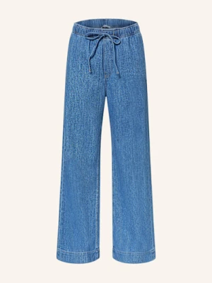 Sosue Jeansy Wide Leg Anna W Stylu Dresowym blau