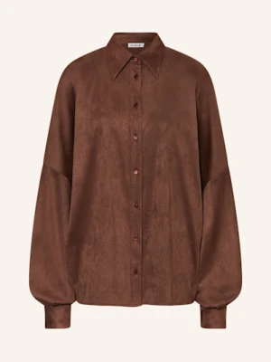 Sosue Koszula Antonia Z Imitacji Skóry braun