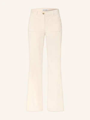 Sosue Spodnie Marlena Ze Sztruksu weiss