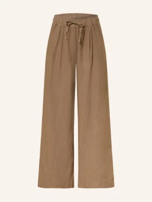 Sosue Spodnie Marlene Josy Z Lnu braun
