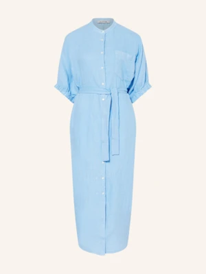 Sosue Sukienka Z Lnu blau