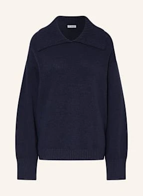 Sosue Sweter Z Wełny Merino blau