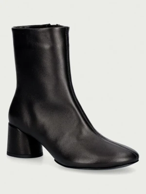 Souliers Martinez botki damskie skórzane FLAVIA czarny