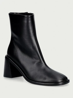 Souliers Martinez botki damskie skórzane TERUEL czarny