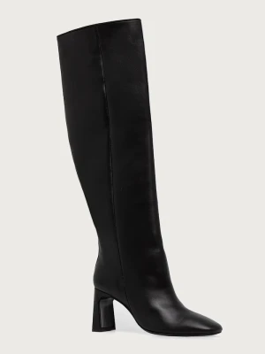 Souliers Martinez kozaki damskie skórzane ROBERTA czarny