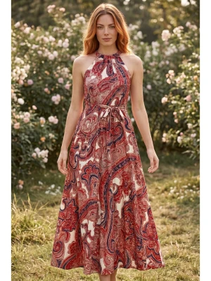 SOULSHAE Sukienka w kolorze czerwonym rozmiar: L / XL