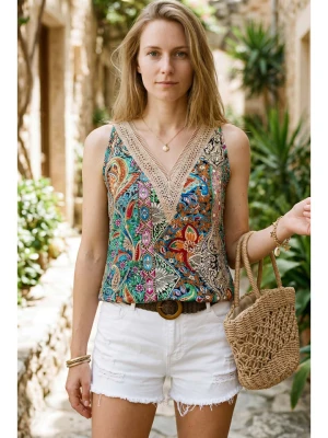 SOULSHAE Top ze wzorem rozmiar: XXL / 3XL