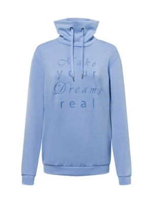 soyaconcept® Bluza damska -SC-Banu Kobiety Modal niebieski jednolity,