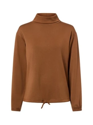 soyaconcept® Bluza damska - SC-Banu Kobiety Sztuczne włókno brązowy jednolity,