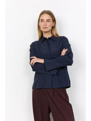 soyaconcept Bluzka "Netti" w kolorze granatowym rozmiar: XL