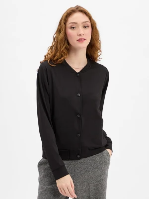 soyaconcept® Damska bluza modułowa - Daniela Kobiety czarny jednolity,