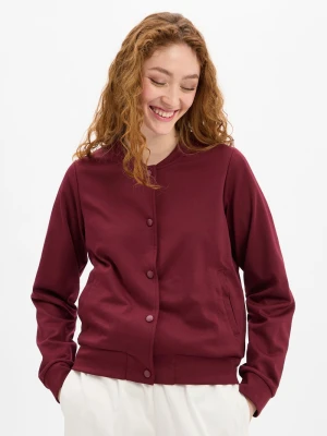 soyaconcept® Damska bluza modułowa - Daniela Kobiety czerwony jednolity,