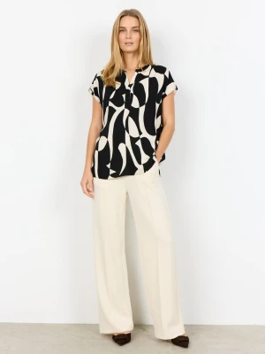 soyaconcept® Damska bluzka tunika - SC-Chanise Kobiety wiskoza (100%) czarny,