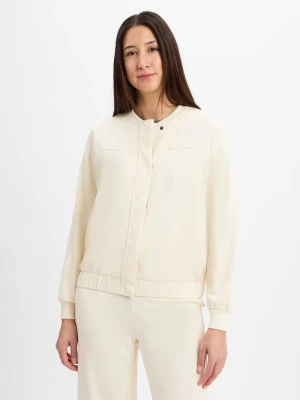 soyaconcept® Damska kurtka dżersejowa - Banu Kobiety Modal biały jednolity,