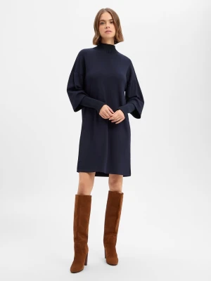 soyaconcept® Damska sukienka z dżerseju - SC-Banu 273 Kobiety niebieski jednolity,