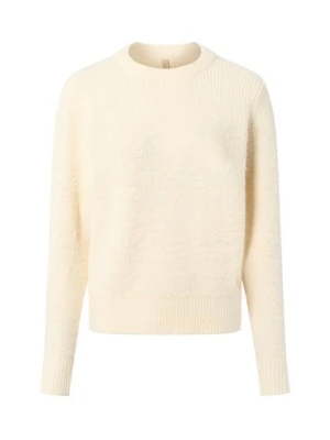 soyaconcept® Damski sweter z dzianiny z wełną - Venche Kobiety Sztuczne włókno beżowy jednolity,