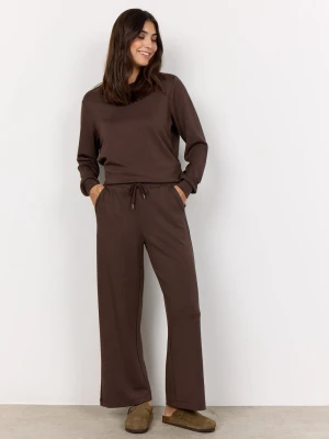 soyaconcept® Damskie spodnie do biegania - SC-Banu 33 Kobiety Modal brązowy jednolity,