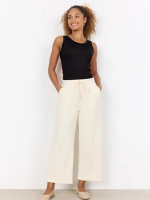 soyaconcept® Damskie spodnie dresowe Kobiety Sztuczne włókno biały,