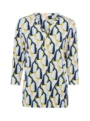 soyaconcept® Koszula damska - Felicity Kobiety Dżersej niebieski wzorzysty,