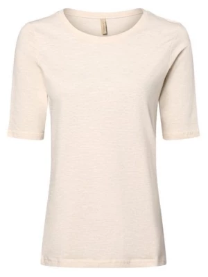 soyaconcept® Koszulka damska - SC-Babette 47 Kobiety Bawełna biały jednolity,