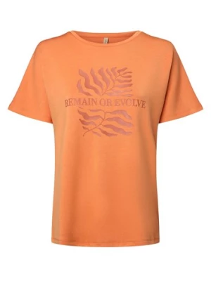 soyaconcept® Koszulka damska - SC-Banu 176 Kobiety Modal pomarańczowy nadruk,