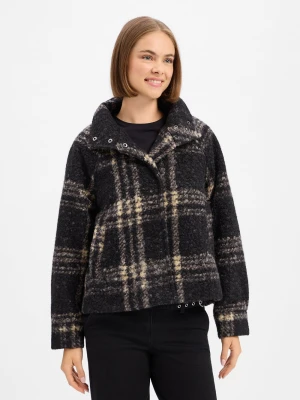 soyaconcept® kurtka z tkaniny bouclé Kobiety czarny