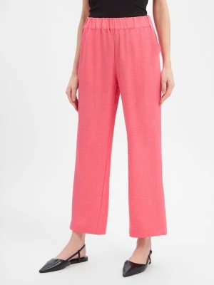 soyaconcept® Spodnie - Charissa Kobiety różowy|wyrazisty róż|pomarańczowy marmurkowy,