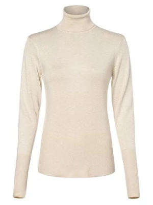 soyaconcept® Sweter damski Kobiety wiskoza beżowy|biały jednolity,