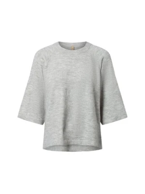 soyaconcept® Sweter damski z dzianiny - Orelan Kobiety drobna dzianina szary marmurkowy,