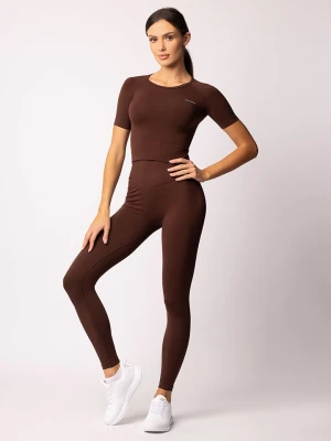 Spaio Koszulka sportowa "Adapt" w kolorze brązowym rozmiar: M