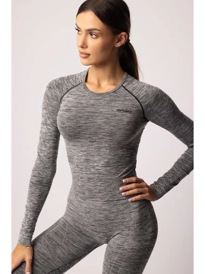 Spaio Koszulka sportowa "Melange" w kolorze szarym rozmiar: L