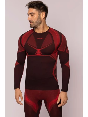 Spaio Koszulka termiczna "Confidence" w kolorze czerwonym rozmiar: XXL