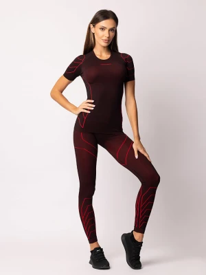 Spaio Koszulka termiczna "Rapid" w kolorze bordowym rozmiar: M