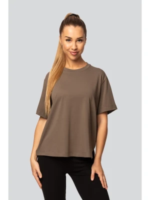 Spaio Koszulka "Urban" w kolorze khaki rozmiar: L