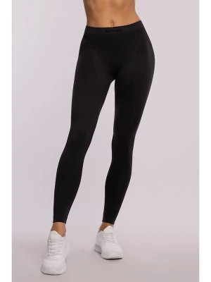 Spaio Legginsy termiczne "Play" w kolorze czarnym rozmiar: S